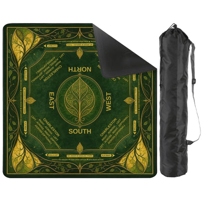 The Emerald Nouveau Mahjong Mat