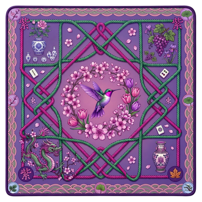 The Lavender Whimsy Mahjong Mat